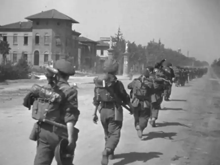 Liberazione di Argenta - Proiezione: Italian Victory 1944-1945