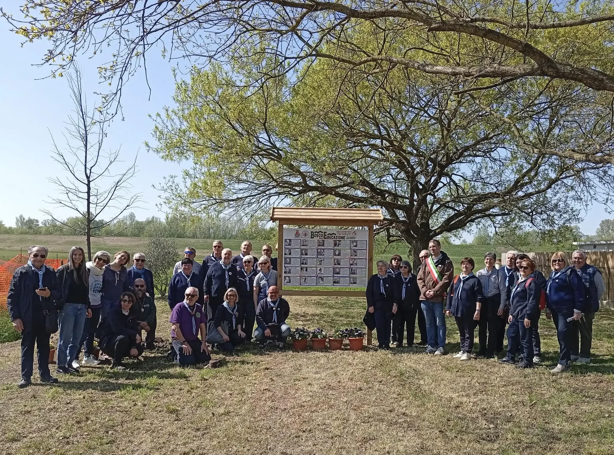 Inaugurazione: nasce il Bosco dell'Educazione 