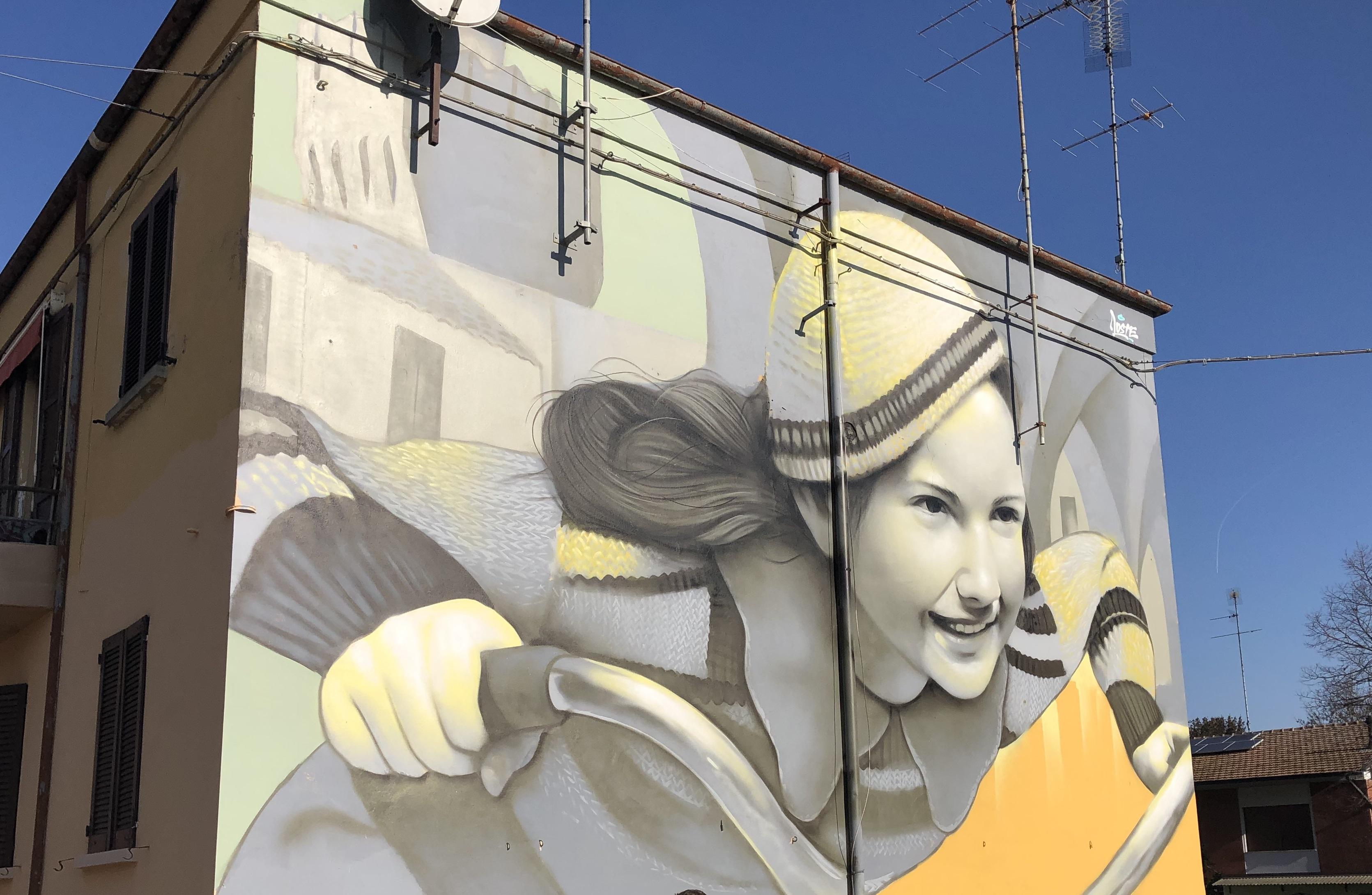 Murales Argenta piccola partigiana