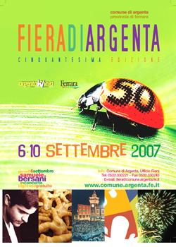 Fiera di Argenta archivio storico programmi