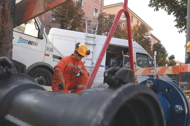 Lavaggio rete idrica a Filo di Argenta