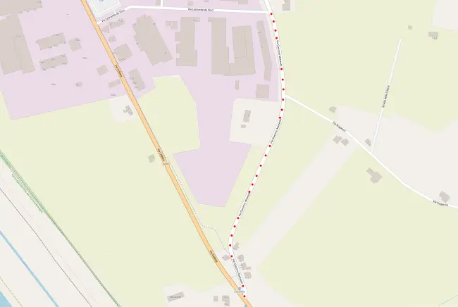 Modifica viabilità via Matteotti per potatura degli alberi