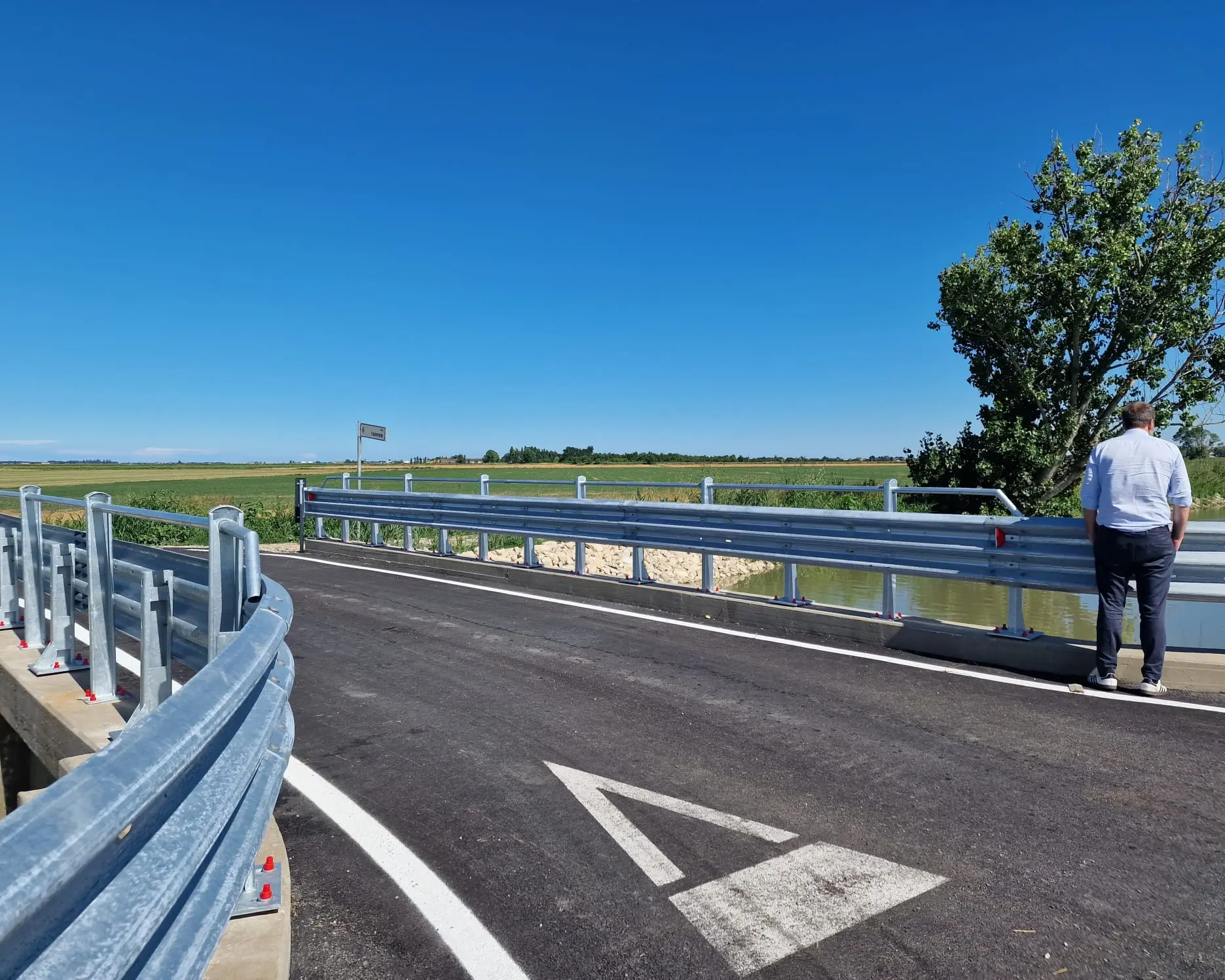 Terminati i lavori di ristrutturazione sul ponte di via Isonzo 