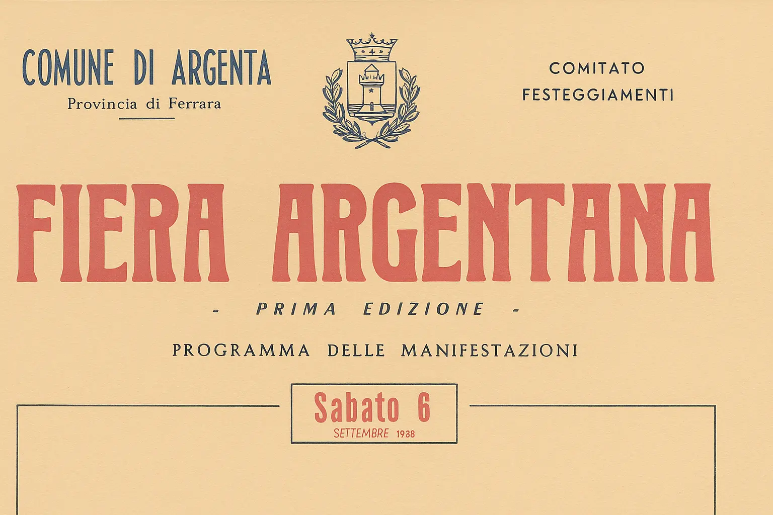 Archivio Fiera di Argenta